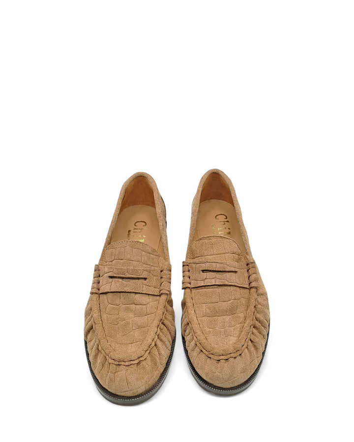 Manal Tassel Moccasin Suede TDM
