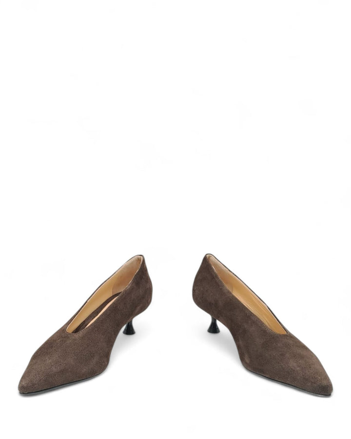 Décolleté Fede Camoscio  Chocolate