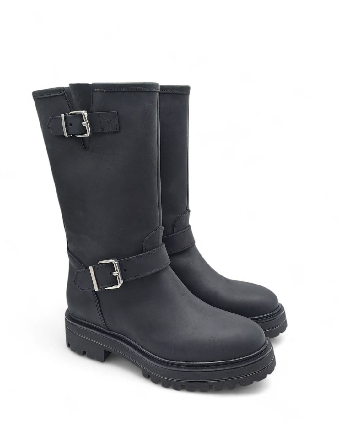 Biker Dolomiti  Pelle Nero