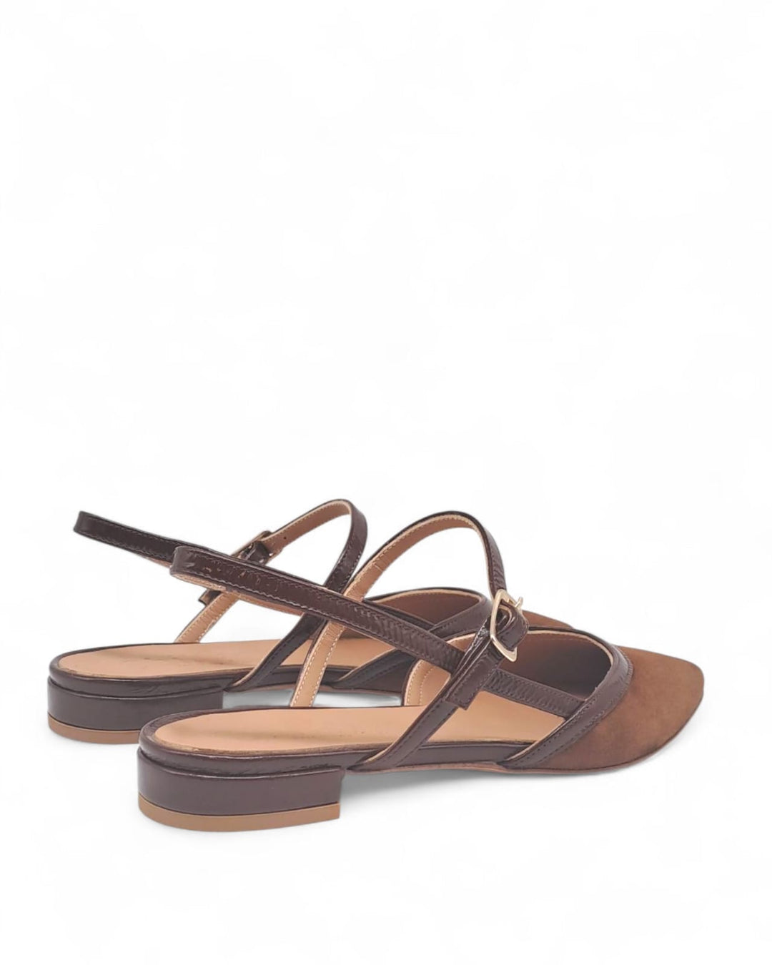 ChiMar Rafia Slingback Beige/Black