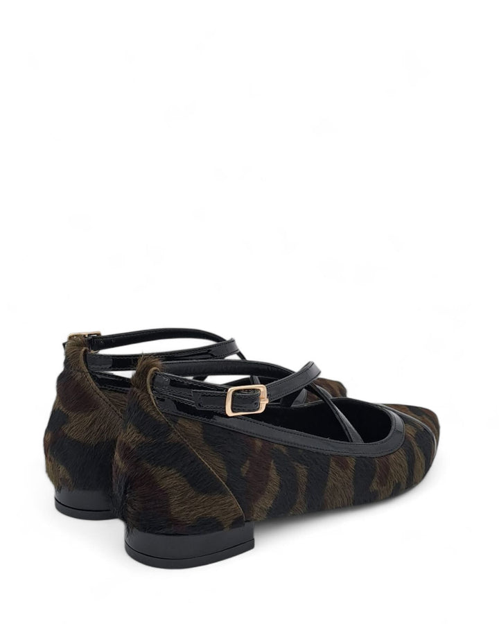 Ballerina Cortina  Cavallino Camouflage / Nero