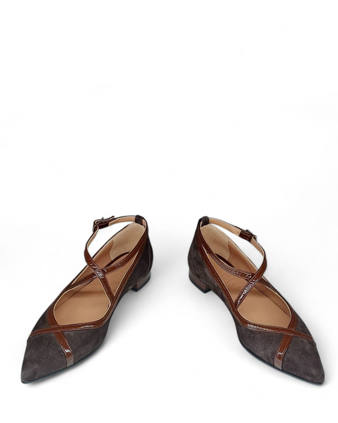 Ballerina  Cortina  Camoscio Testa di Moro