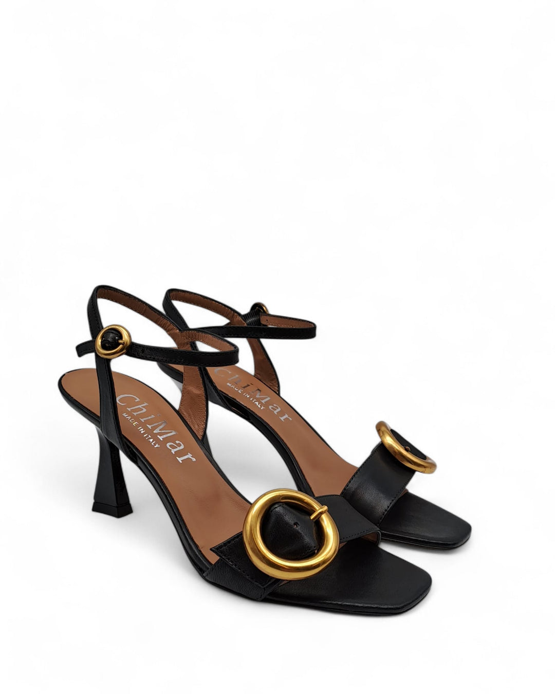 Sandalo Vanessa  Pelle Nero