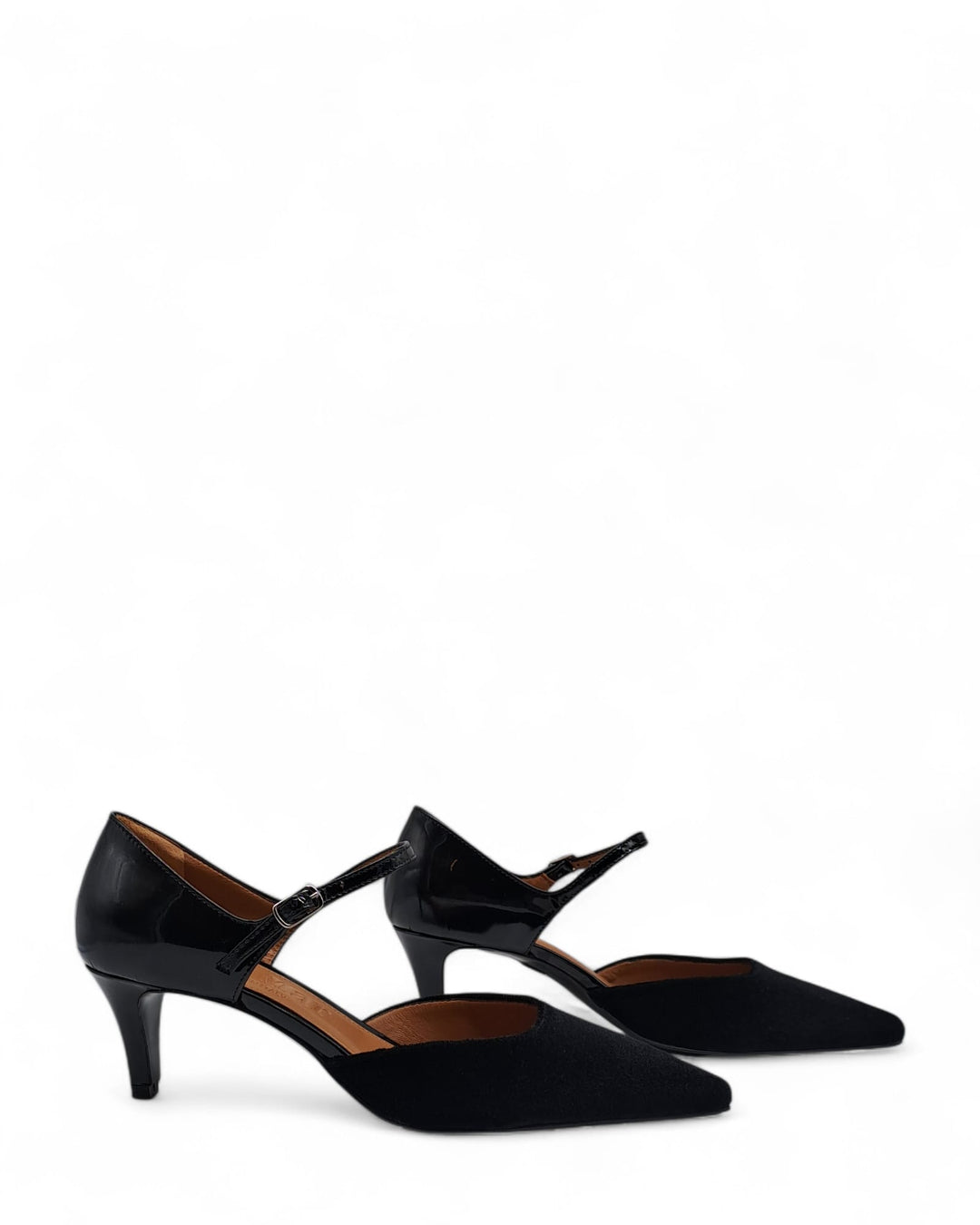 Décolleté Milano  Velluto   Nero