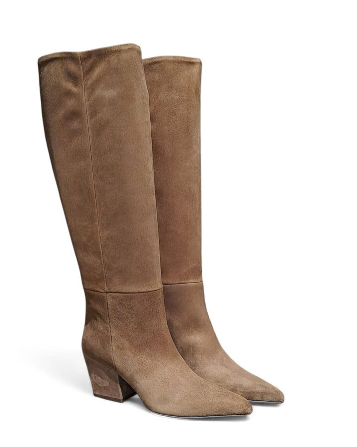 Stivali Greta Camoscio  Sigaro