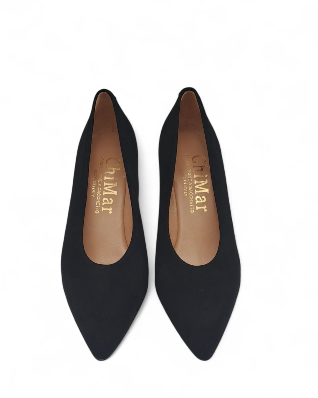 Décolleté Sacchetto Adele Camoscio Nero