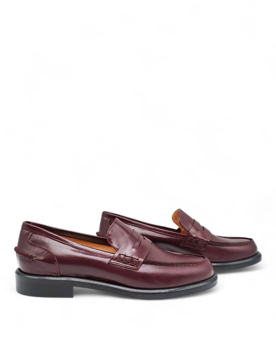 Mocassino Paris Bendina  Pelle Egeo Vino