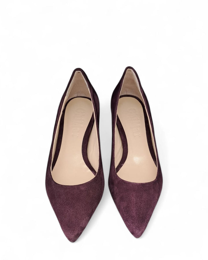 Décolleté Lara Camoscio  Vino