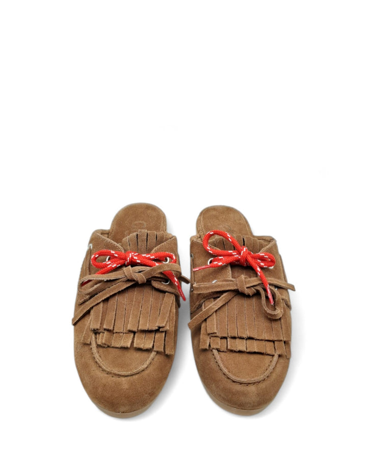 Manal Tassel Moccasin Suede TDM