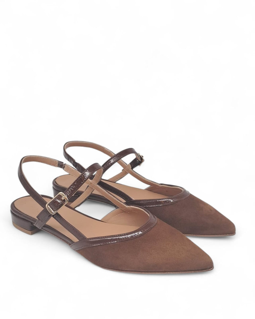 ChiMar Rafia Slingback Beige/Black