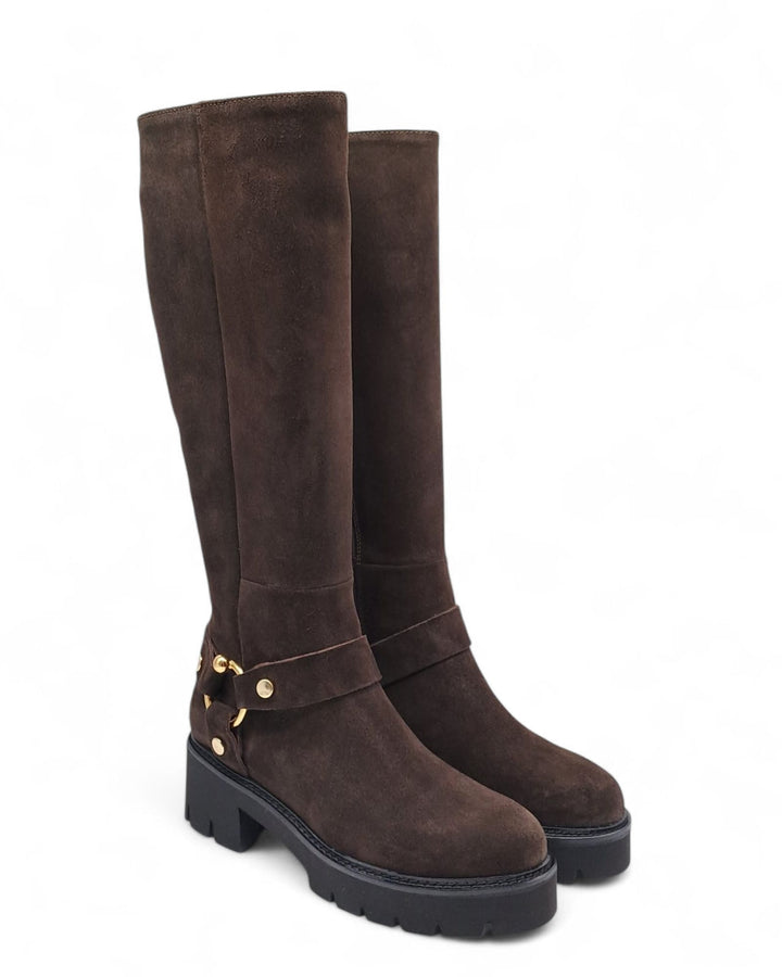 Stivali Tiffany  Crosta Testa di Moro