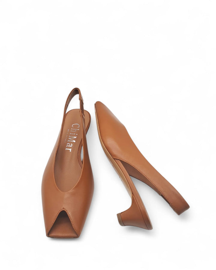 Slingback Loredana Nappa Cuoio