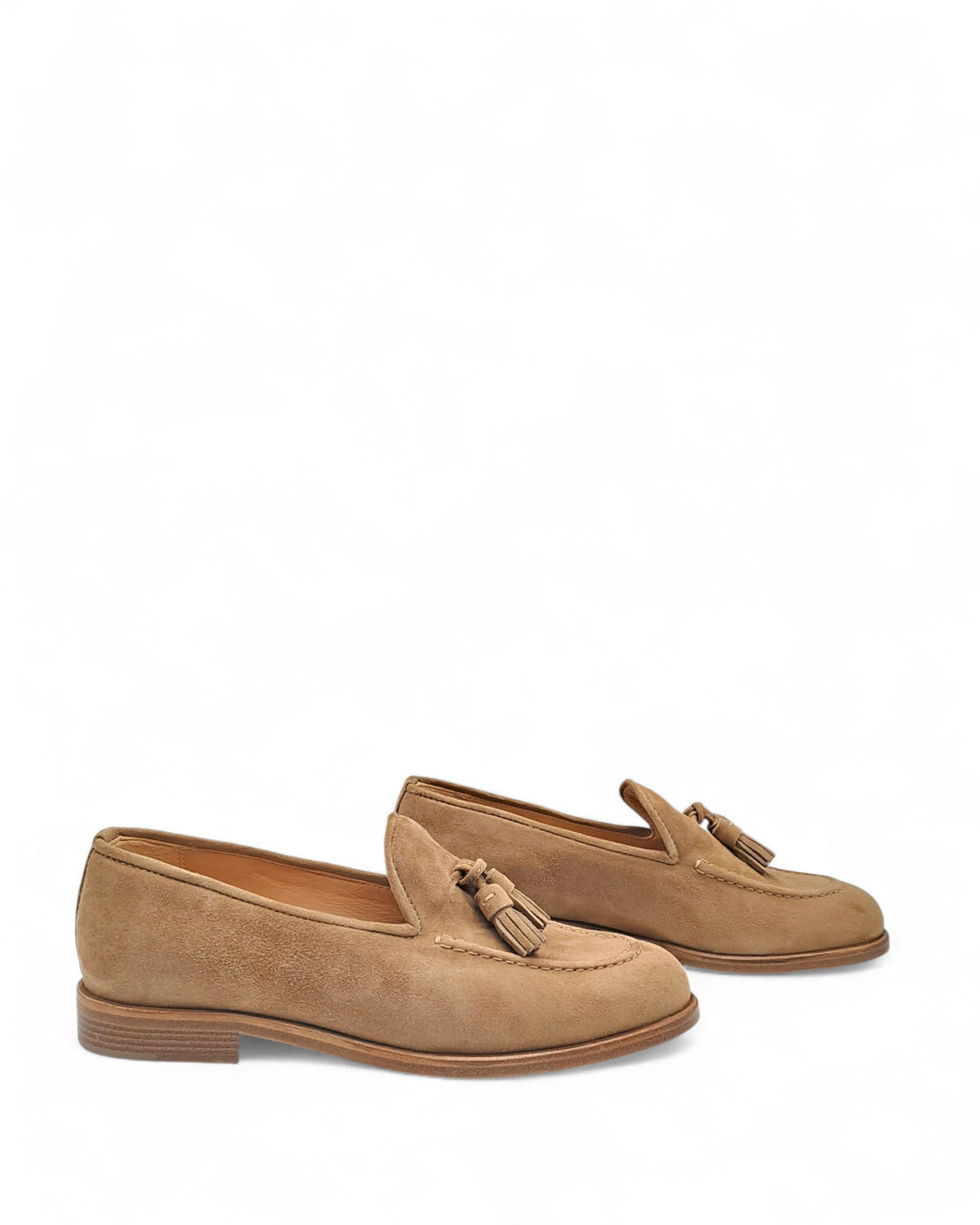 Mocassino Lione Nappine  Camoscio Cest