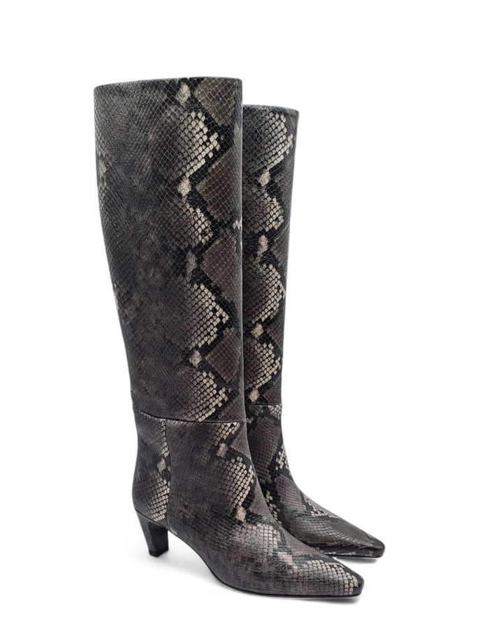 Stivali  Letizia Pitone Grey