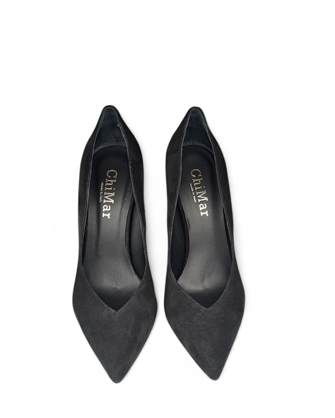 Onda Black Suede Pumps