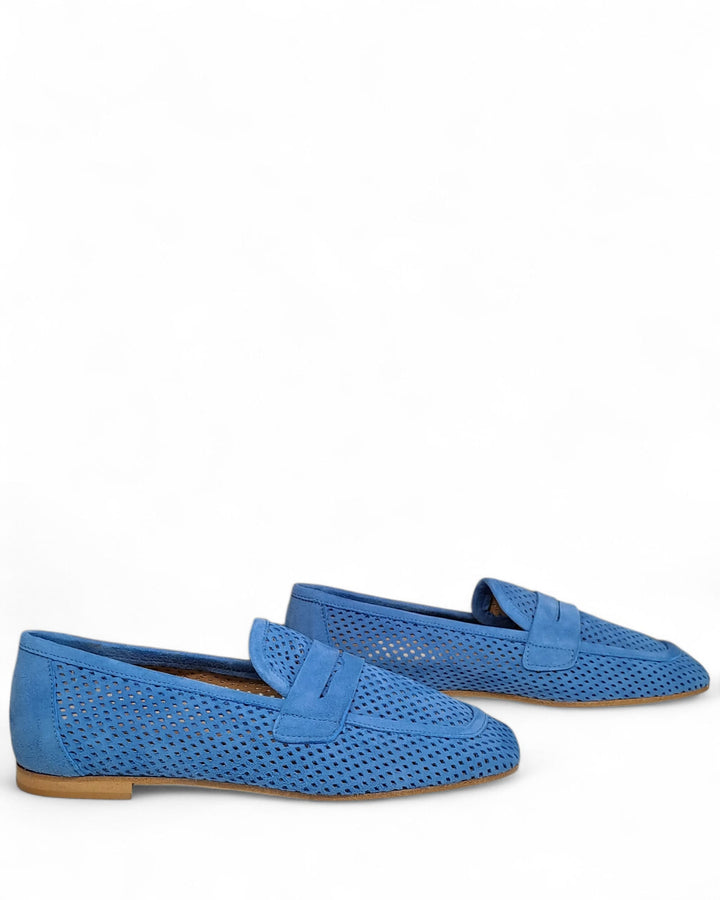 Mocassino Cira Camoscio  Jeans