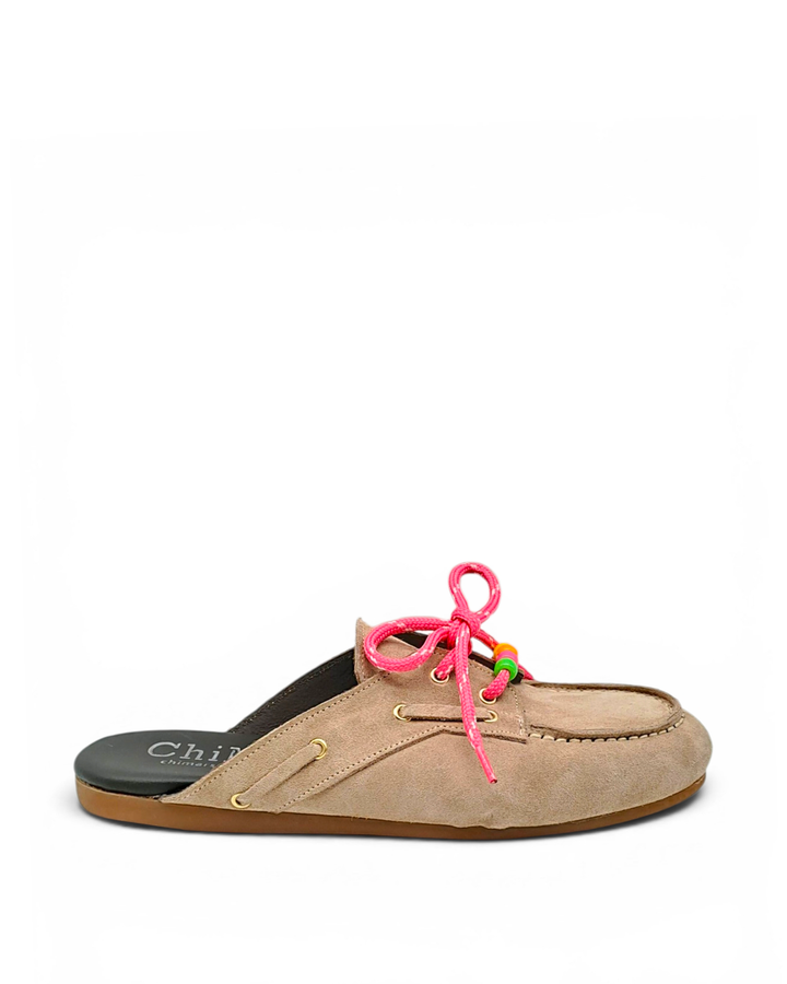 Mules Iris Camoscio Corda