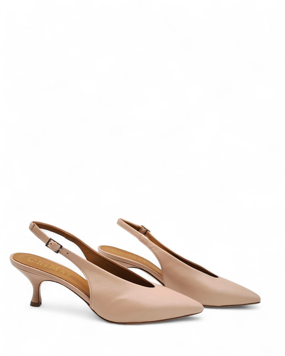 Slingback Sara Nappa Nude
