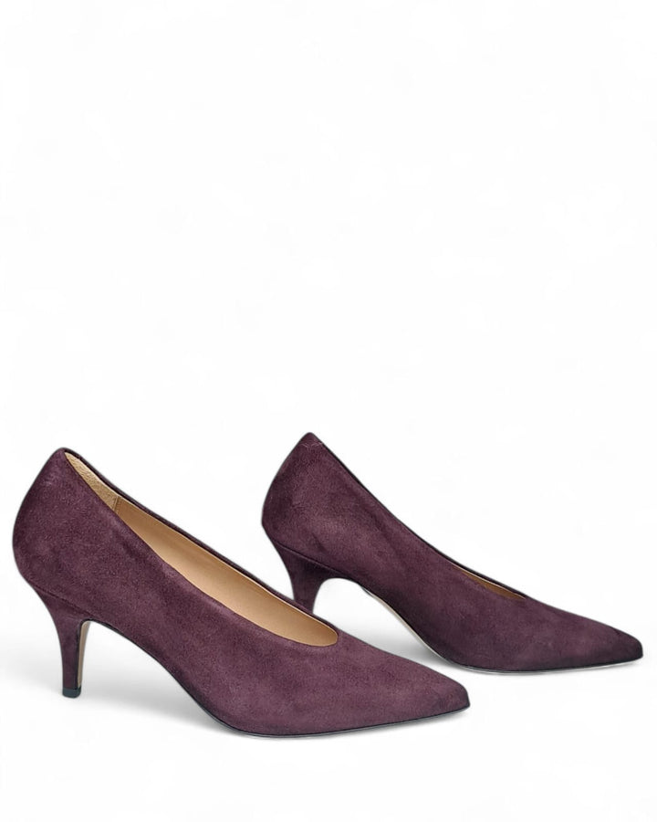 Décolleté Sacchetto Adele Camoscio  Vino