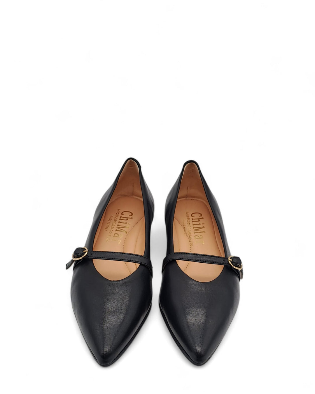 Ballerina Viviana  Fibbietta Nappa Nero