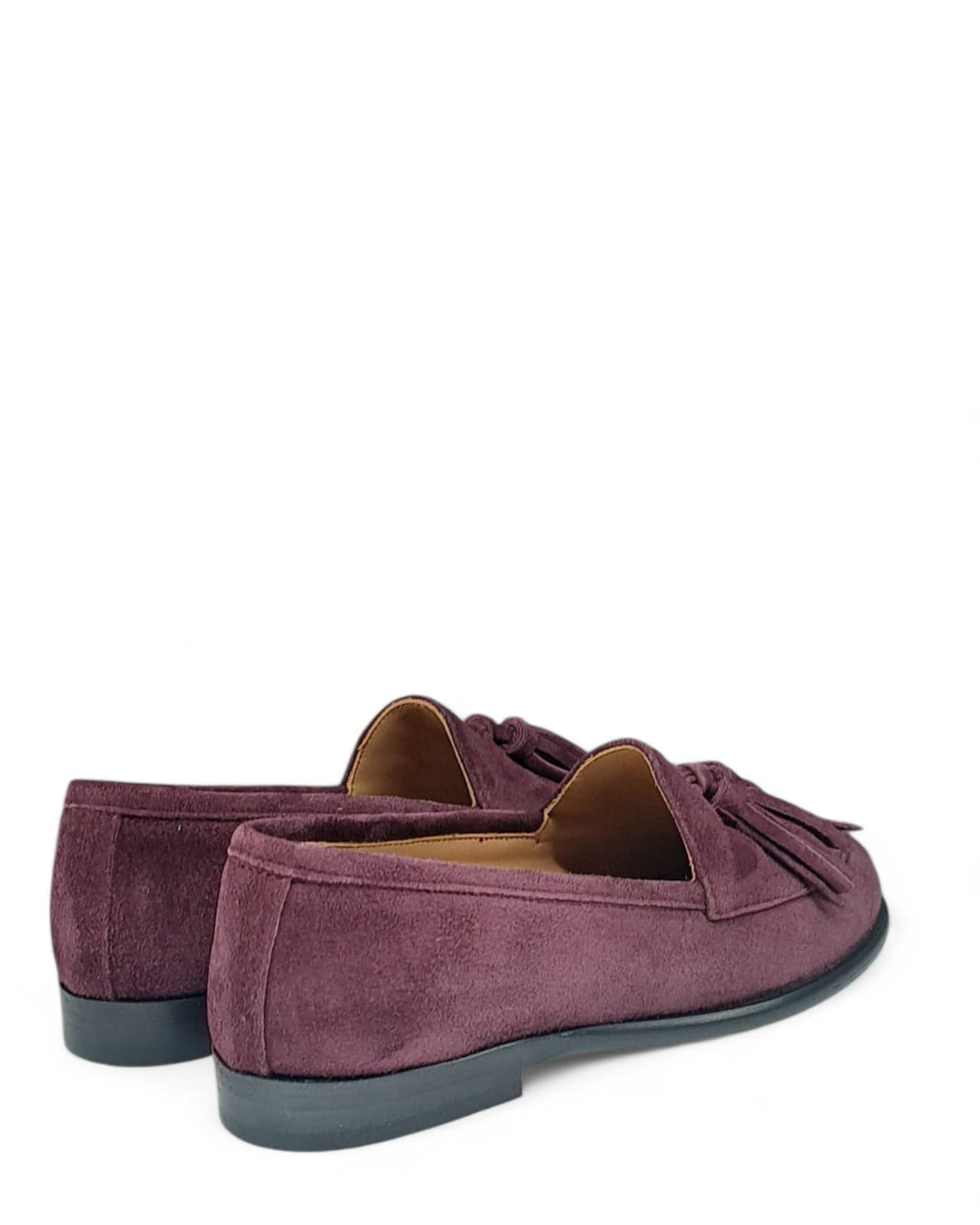 Mocassino Manal Nappine  Camoscio Vino