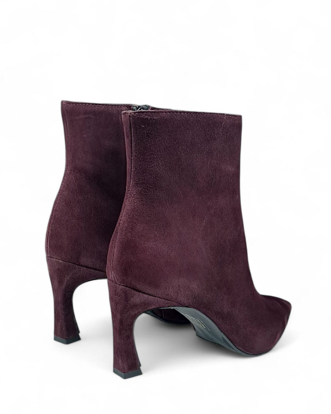 Tronchetto Carol Camoscio Vino