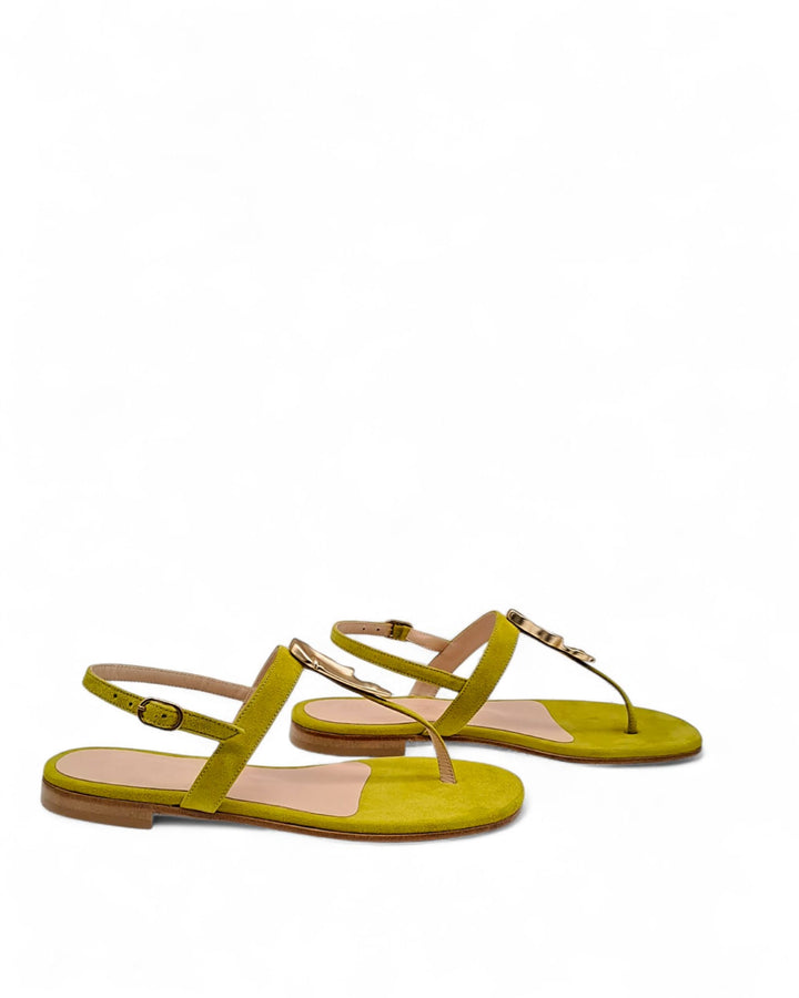 Ravello Nappa Sandal Nude