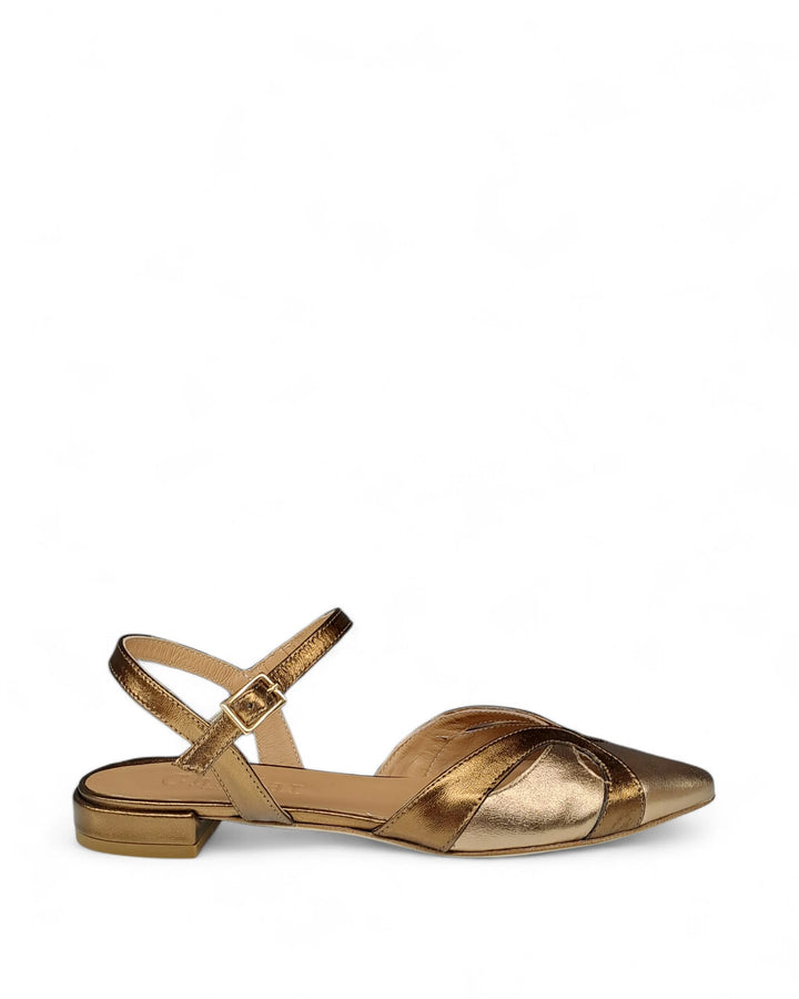Slingback Eris Nappa Nude