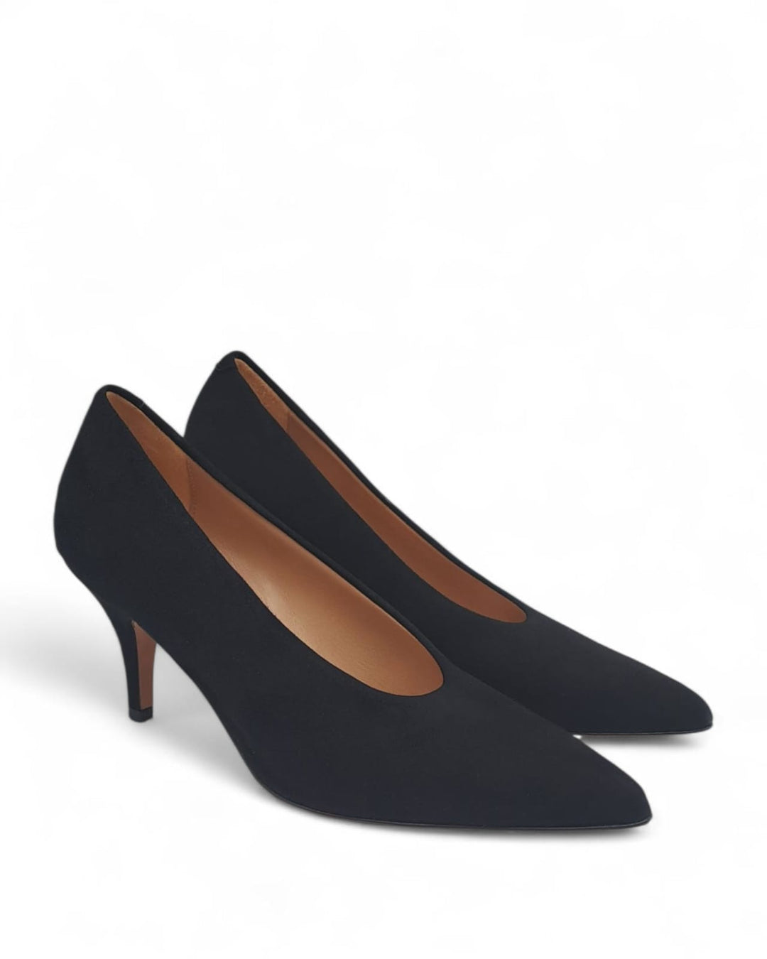 Décolleté Sacchetto Adele Camoscio Nero