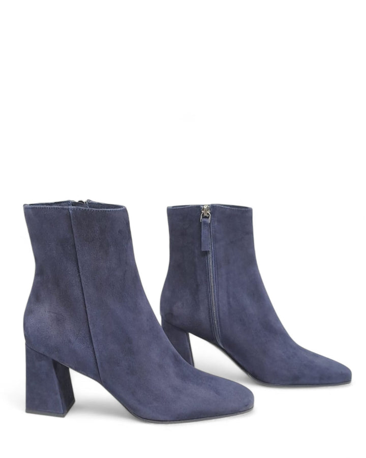 Tronchetto Chiara Camoscio Blu