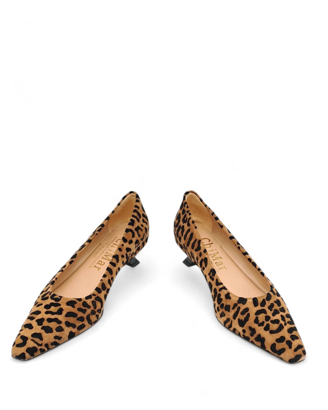 Décolleté  Carlotta Camoscio Floccato Brandy