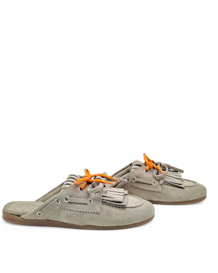 Manal Tassel Moccasin Suede TDM