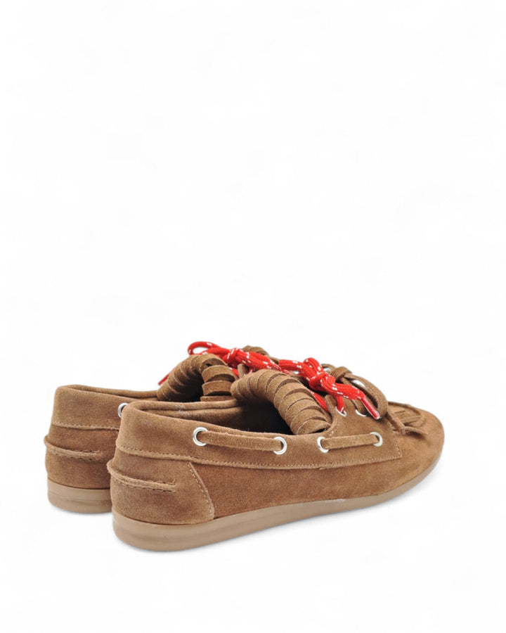 Manal Tassel Moccasin Suede TDM