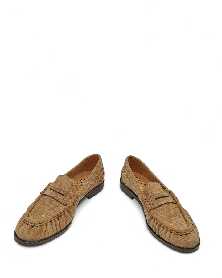 Manal Tassel Moccasin Suede TDM