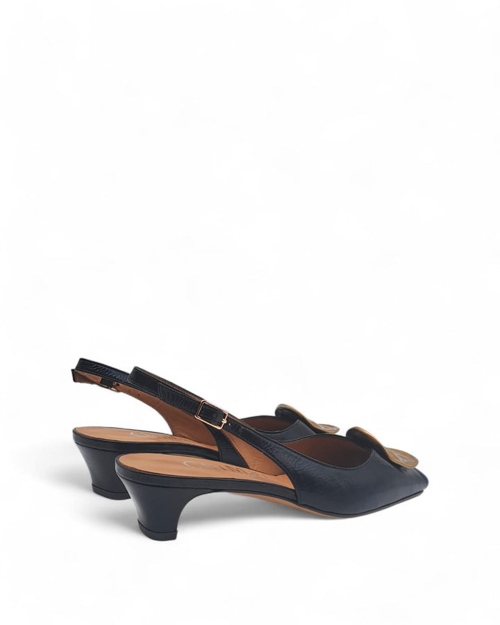 Fiorella Bohemia Black Sabot