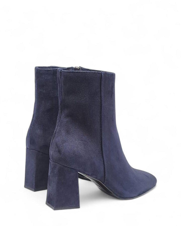 Tronchetto Chiara Camoscio Blu