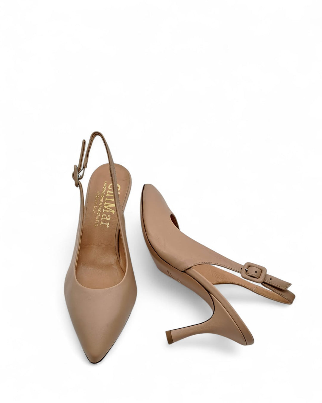 Slingback Diletta Nappa Nude
