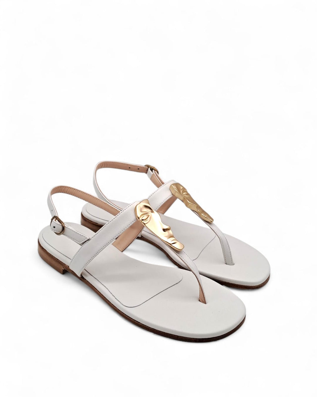 Ravello Nappa Sandal Nude