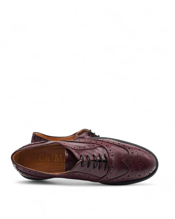 Stringate  Paris Pelle Egeo Vino