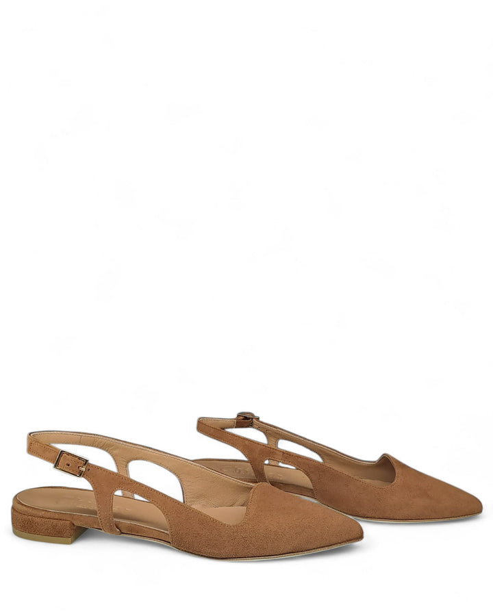 Slingback  Skyler Camoscio Cuoio
