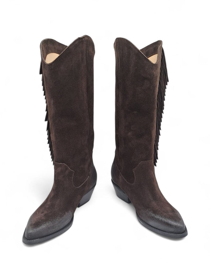 Texano Dallas Frange  Camoscio Testa di Moro