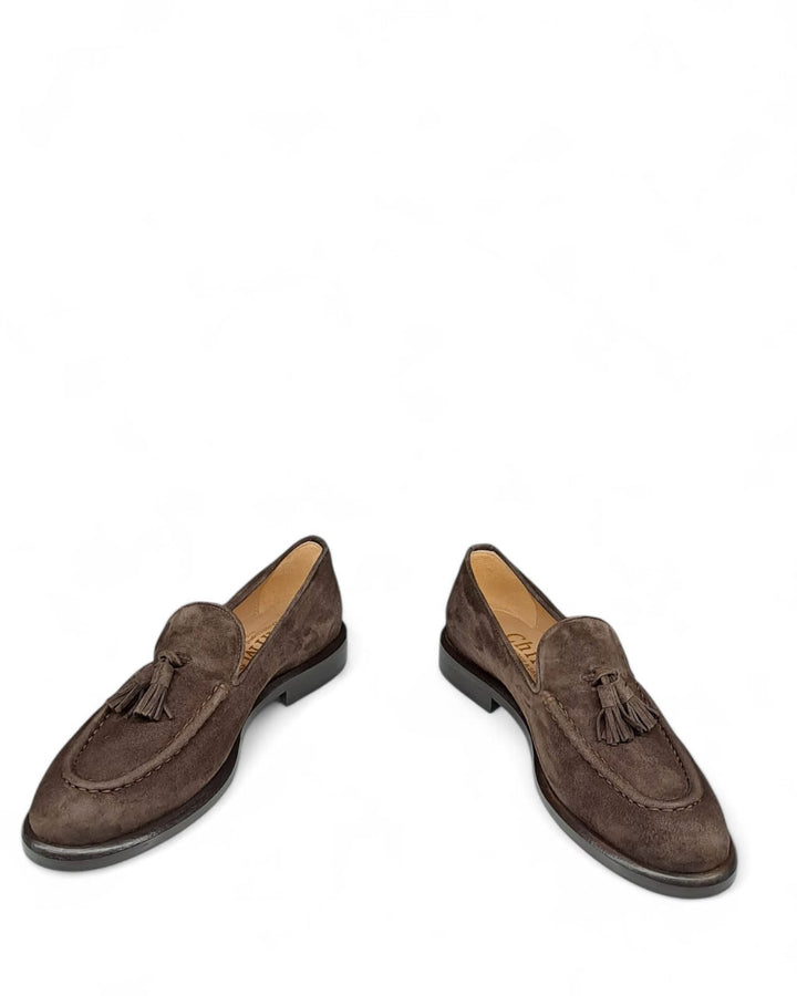 Mocassino Paris Nappine  Camoscio  Testa di Moro