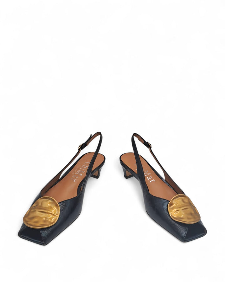 Fiorella Bohemia Black Sabot