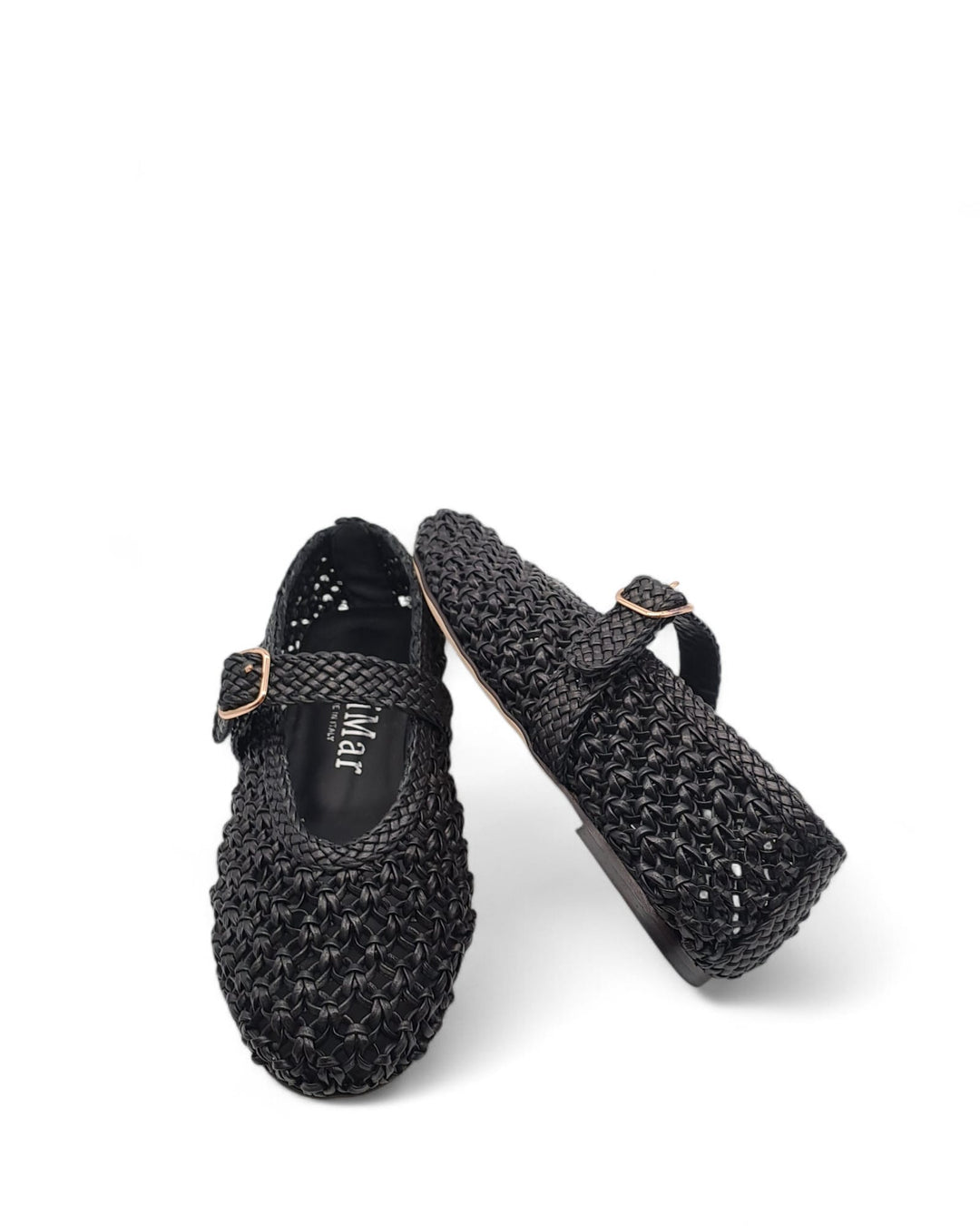 Ballerina Flavia Black Weave