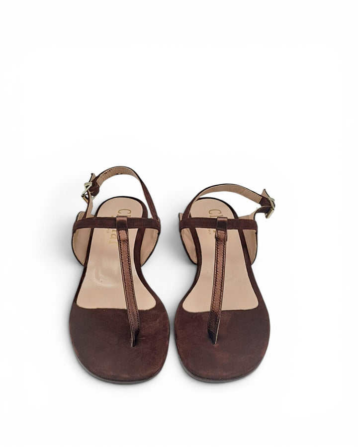 Infradito Nora Laminato  Testa di Moro