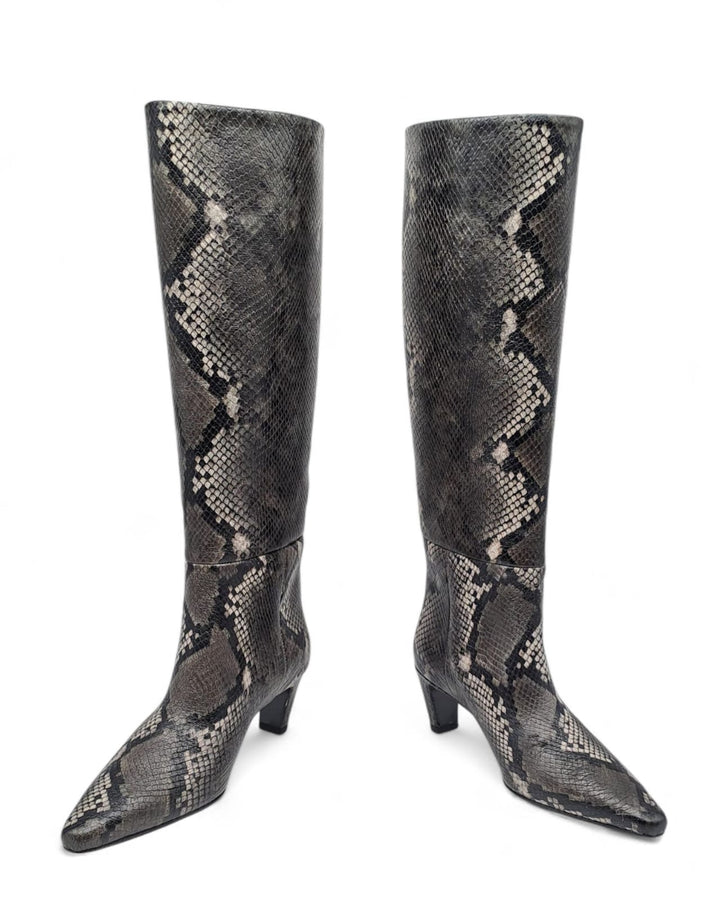Stivali  Letizia Pitone Grey