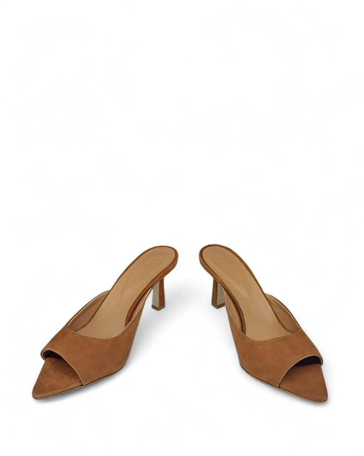 Sandalo  Melina Camoscio Cuoio