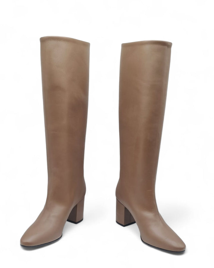 Stivali tubolare Parigi Nappa Visone