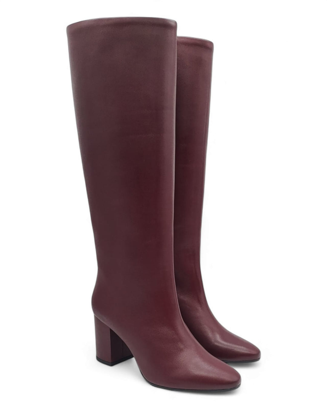 Stivali tubolare Parigi Nappa Vino