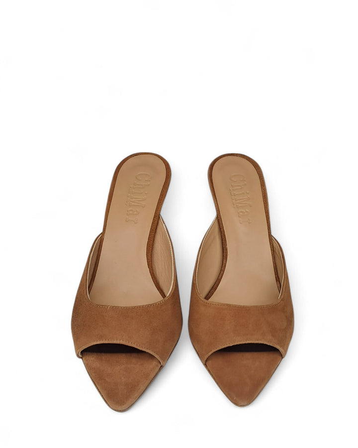 Sandalo  Melina Camoscio Cuoio